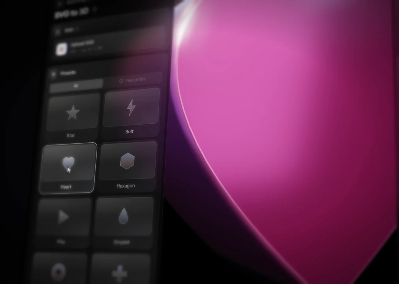 SVG to 3D